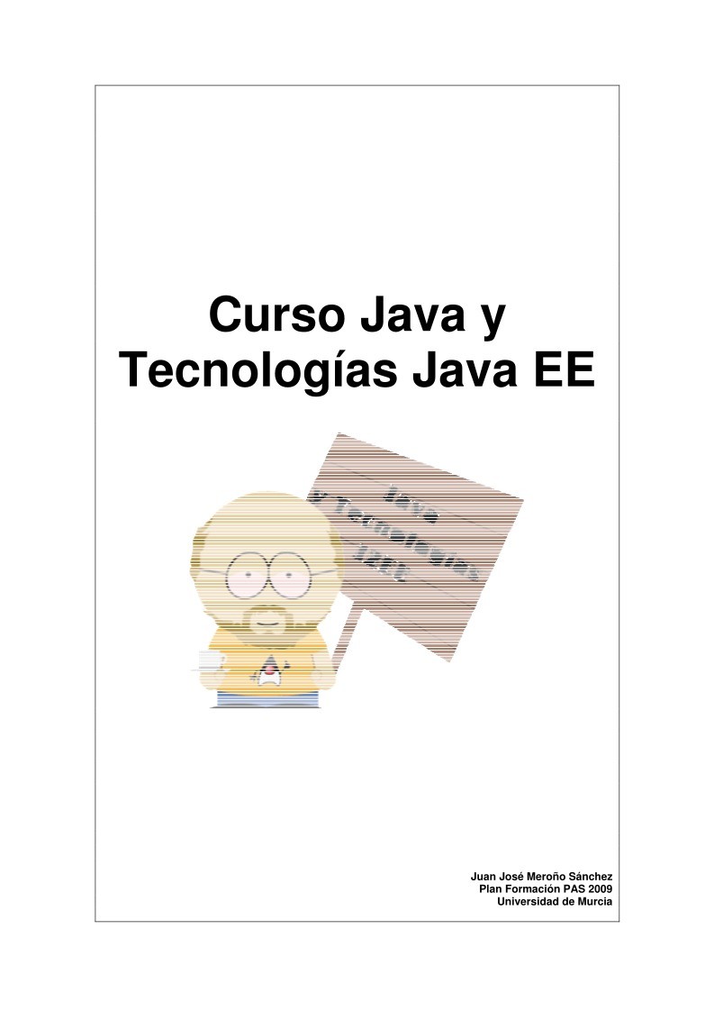 Imágen de pdf Curso Java y Tecnologías J2EE